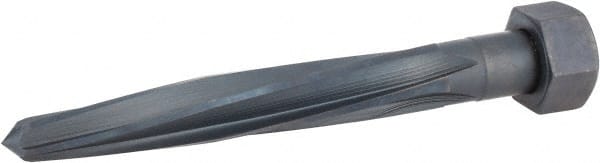 Hertel - 1-1/16" Reamer Diam, 1-5/8" Straight Shank with Flats, Bridge Reamer - Benchmark Tooling