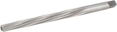 Hertel - #5 Pin, 0.2994" Diam, 0.2409" Small End, 5/16" Diam Straight Shank, 2-13/16" Flute, Taper Pin Reamer - Benchmark Tooling