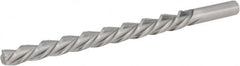 Hertel - #8 Pin, 0.505" Diam, 0.3971" Small End, 7/16" Diam Straight Shank, 5-3/16" Flute, Taper Pin Reamer - Benchmark Tooling
