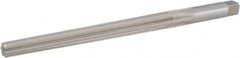 Hertel - #9 Pin, 0.6066" Diam, 0.4805" Small End, 9/16" Diam Straight Shank, 6-1/16" Flute, Taper Pin Reamer - Benchmark Tooling