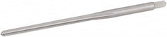 Hertel - #4/0 Pin, 0.1142" Diam, 0.0869" Small End, 1/8" Diam Straight Shank, 1-5/16" Flute, Taper Pin Reamer - Benchmark Tooling
