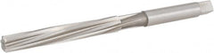 Hertel - 1/4" Diam, Straight Shank, 2" Flute, Hand Reamer - Benchmark Tooling