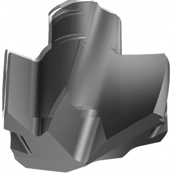 Iscar - Series ICP, 30.81mm Diam Grade IC908 Replaceable Drill Tip - Carbide, TiAlN/TiN Finish, 30 Seat Size - Benchmark Tooling