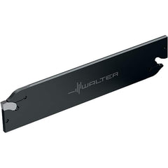 Walter - 1.811" Blade Height, 5.9055" OAL, Neutral Cut, Double End Indexable Cut-Off Blade - 80mm Max Depth of Cut, G2042 N Blade - Benchmark Tooling