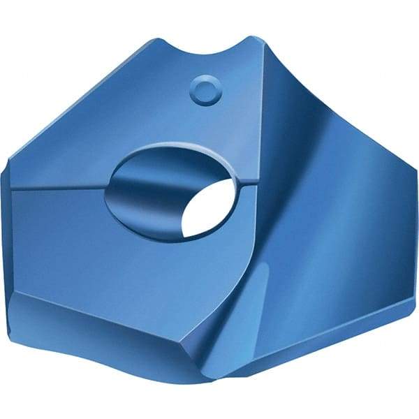 Walter - Series P6001, 19.25mm Diam Grade WPP45C Replaceable Drill Tip - Carbide, TiAlN/TiAl Finish - Benchmark Tooling