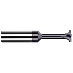 Harvey Tool - Back Corner Rounding End Mills; Material: Solid Carbide ; Single or Double End: Single ; Radius (Decimal Inch): 0.0800 ; Mill Diameter (Inch): 3/8 ; Mill Diameter (Decimal Inch): 0.3750 ; Number of Flutes: 3 - Exact Industrial Supply