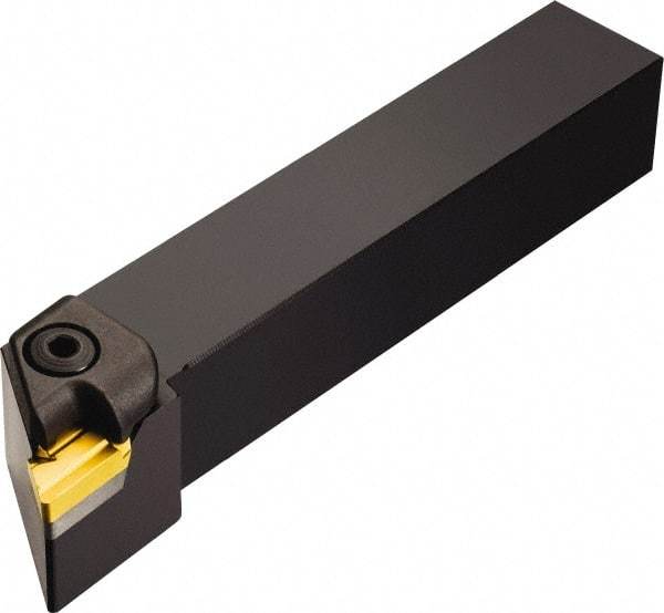 Sandvik Coromant - TCMT221 PM Grade 1525 Cermet Turning Insert - TiCN/TiN Finish, 60° Triangle, 1/4" Inscr Circle, 1/8" Thick, 1/64" Corner Radius - Benchmark Tooling