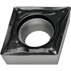 Walter - CCMT431 FM4 Grade WSM30S Carbide Turning Insert - 80° Diamond, 1/2" Inscr Circle, 3/16" Thick, 1/64" Corner Radius - Benchmark Tooling