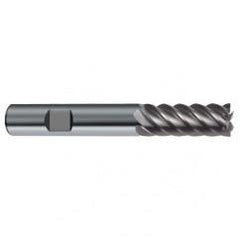 25mm Dia. - 121mm OAL - 45° Helix Bright Carbide End Mill - 10 FL - Benchmark Tooling