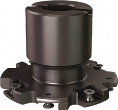 Seco - Shell Mount Connection, 0.8071" Cutting Width, 0.807" Depth of Cut, 3" Cutter Diam, 3/4" Hole Diam, 8 Tooth Indexable Slotting Cutter - R335.19 Toolholder, 335.19-12045 Insert - Benchmark Tooling