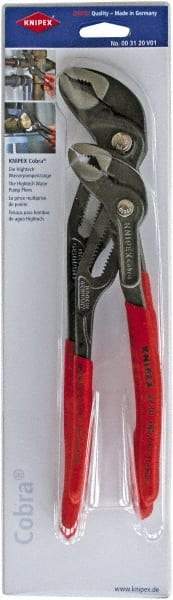 Knipex - 2 Piece Tongue & Groove Plier Set - Comes in Plastic Sleeve - Benchmark Tooling