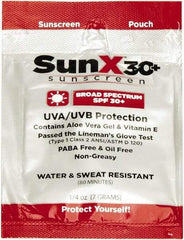 North - 0.25 oz Packet Sunscreen - SPF 30, 300 Packets - Benchmark Tooling