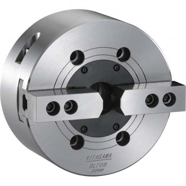 Kitagawa - Power Lathe Chucks Chuck Diameter (Decimal Inch): 12.0000 Number of Jaws: 2 - Benchmark Tooling