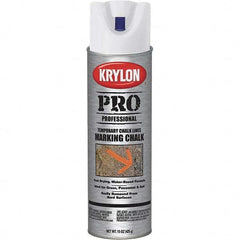 Krylon - 15 fl oz White Marking Chalk - Solvent Base Formula - Benchmark Tooling