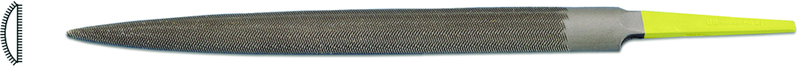 6" INOX Half-Round File, Cut 2 - Benchmark Tooling