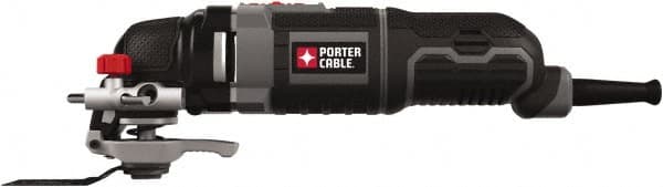 Porter-Cable - 120 Volt Electric Multi Tool Kit - 10,000 to 22,000 RPM, 3 Amps - Benchmark Tooling