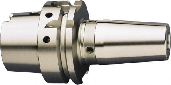 HAIMER - 16mm Hole Diam, HSK40A Taper Shank Shrink Fit Tool Holder & Adapter - 90mm Projection, 27mm Nose Diam, 50mm Clamping Depth, 25,000 RPM - Exact Industrial Supply