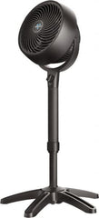 VORNADO - 8-15/16" Blade, 389 Max CFM, Adjustable Pedestal Stand Air Circulator Fan - 0.42 Amps, 120 Volts, 3 Speed - Benchmark Tooling