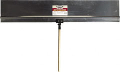 Hyde Tools - 48" Wide Flexible Blade Aluminum Painters Assistant - Stiff, Wood Handle - Benchmark Tooling