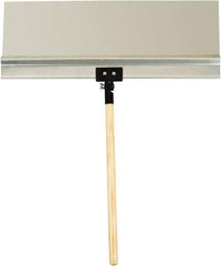 Hyde Tools - 24" Wide Flexible Blade Aluminum Painters Assistant - Stiff, Wood Handle - Benchmark Tooling