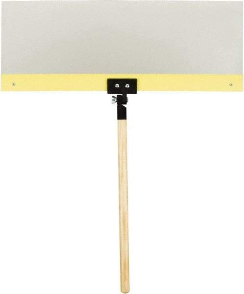 Hyde Tools - 24" Wide Flexible Blade Aluminum Painters Assistant - Flexible, Wood Handle - Benchmark Tooling