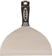 Hyde Tools - 8" Wide Flexible Blade Stainless Steel Joint Knife - Flexible, Plastic Handle - Benchmark Tooling