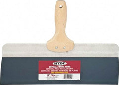 Hyde Tools - 14" Wide Flexible Blade Steel Joint Knife - Flexible, Hardwood Handle - Benchmark Tooling