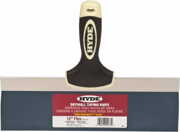 Hyde Tools - 12" Wide Flexible Blade Steel Joint Knife - Flexible - Benchmark Tooling