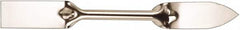 Hyde Tools - 1" Wide Point Edge Blade Steel Drywall/Plaster Repair Tool - Stiff - Benchmark Tooling