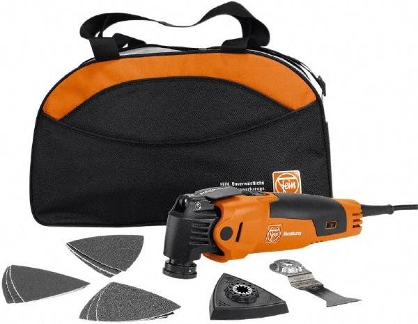 Fein - 120 Volt Electric Multi-Tool Kit - 10,000 to 19,500 RPM, 3 Amps - Benchmark Tooling