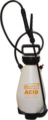 Smith Performance Sprayers - 2 Gal Chemical Safe Garden Hand Sprayer - Polyethylene Tank, Funnel Mouth, Reinforced Hose - Benchmark Tooling