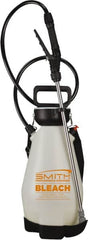 Smith Performance Sprayers - 2 Gal Chemical Safe Garden Hand Sprayer - Use with Cleaners, Polyethylene Tank, Funnel Mouth, Reinforced Hose - Benchmark Tooling