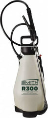 Smith Performance Sprayers - 3 Gal Chemical Safe Garden Hand Sprayer - Use with Cleaners/Degreasers, Stainless Steel Tank, Funnel Mouth, Reinforced Hose - Benchmark Tooling