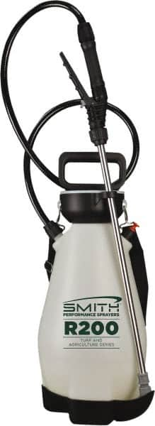 Smith Performance Sprayers - 2 Gal Chemical Safe Garden Hand Sprayer - Use with Cleaners/Degreasers, Polypropylene Tank, Wide Mouth, Reinforced Hose - Benchmark Tooling