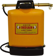 Smith Indian - 5 Gal Chemical Safe Garden Fire Pump - Polyethylene Tank, Wide Mouth, Reinforced Hose - Benchmark Tooling