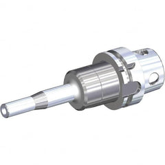 Kennametal - KM4X100 100mm Shank Diam Modular Connection, 6mm Hole Diam, Hydraulic Tool Holder/Chuck - 13.5mm Nose Diam, 200mm Projection, 27mm Clamp Depth, Through Coolant - Exact Industrial Supply