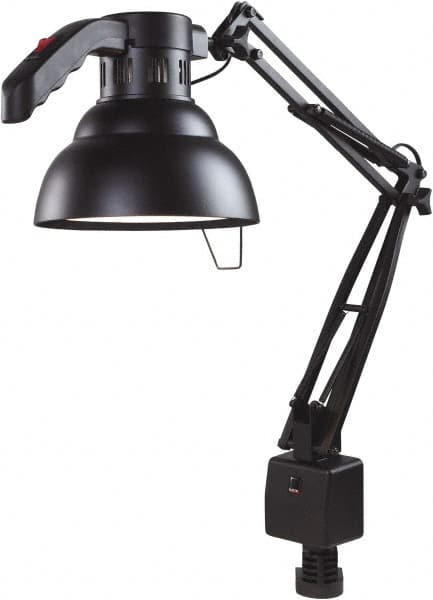 Electrix - 30 Inch, Articulated, Clamp Mounted, LED, Black, General Purpose Task Light - 11 Watt, 100 to 120 Volt, Nonmagnifying - Benchmark Tooling