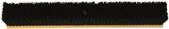 O-Cedar - 24" Combo Duty Horsehair Blend Push Broom - 3" Bristle Length, Wood Block, Threaded Handle Connection, Handle Sold Separately - Benchmark Tooling