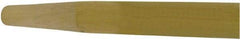 O-Cedar - 60 x 1" Wood Squeegee Handle - Tapered Connection, Tan - Benchmark Tooling