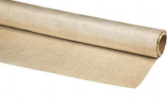 Auburn Mfr - 5' Wide x 0.036" Thick Fiberglass Welding Cloth Roll - Tan - Benchmark Tooling