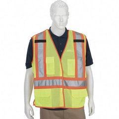 PIP - High Visibility Vest - CLS2 YLW LRG HI-VIS BREAKAWAY SFTY VST - Benchmark Tooling