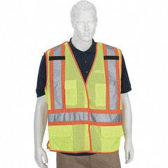 PIP - High Visibility Vest - CLS2 YLW 4XL HI-VIS BREAKAWAY SFTY VST - Benchmark Tooling