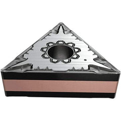 Iscar - TNMG332 F3M Grade IC20N Carbide Turning Insert - Uncoated, 60° Triangle, 9.52mm Inscr Circle, 4.76mm Thick, 0.8mm Corner Radius - Benchmark Tooling