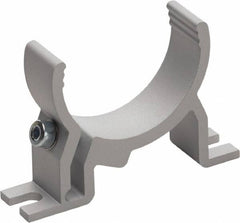 Waldmann Lighting - Task & Machine Light Mounting Clip - Silver, For Use with Mach LED Plus 40 - Benchmark Tooling