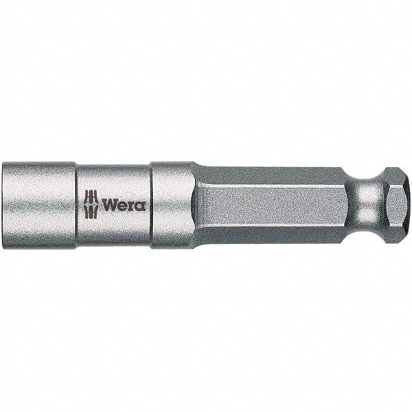 Wera - 5/16" Bit Holder - 7/16" Hex Drive, 2-1/2" OAL - Benchmark Tooling