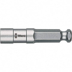 Wera - 5/16" Bit Holder - 7/16" Hex Drive, 2-1/2" OAL - Benchmark Tooling