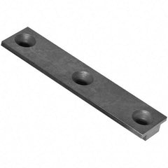 Raptor Workholding - 1 Piece Vise 1/8" Parallel Master Jaw Insert - Steel, 3/4" Long, 0.308" High - Benchmark Tooling