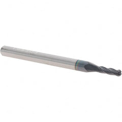 Made in USA - Ball End Mill - Exact Industrial Supply