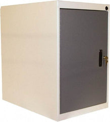 Proline - Modular Storage Cabinet - 16 Gauge Steel, 18" Wide x 26" Deep x 27-1/2" High, Blue/White - Benchmark Tooling