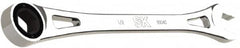 SK - 1/2" 6 Point Combination Wrench - 9.06" OAL, Steel, Full Polish Finish - Benchmark Tooling